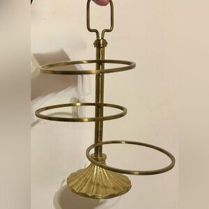 Hearth and Hand with Magnolia, Elegant Brass Finish, Tiered Serving Fixture